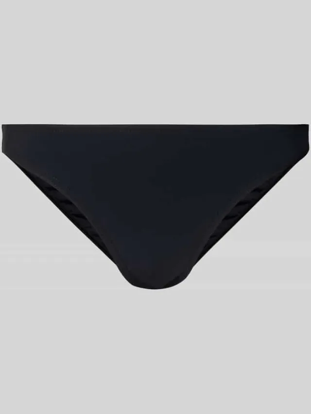 banana moon slim fit bikinibroekje met logodetail model 'Aleria' Zwart