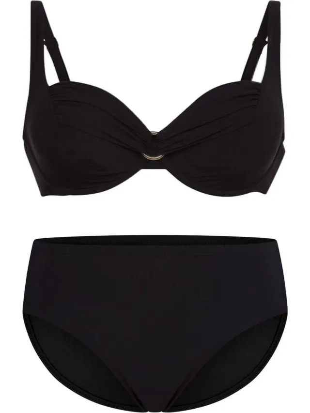 Rosa Faia Dames bikini set Hermine zwart