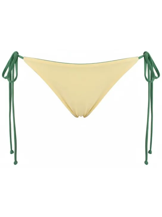 Hurley Women's Ribbon Regular Fit Solid Color Reversible - Bikinibroekje, wit