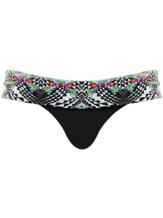 Freya Classic Fold Brief bikinibroekje zwart Versch.kleure/Patroon,Zwart