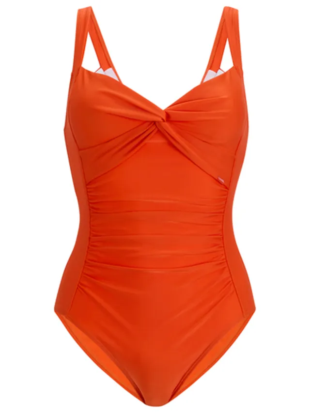 Regatta Dames Sakari Tummy Control Badpak (Tangerine Tango) Oranje