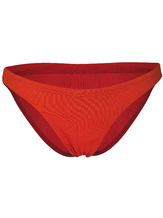 Arena Women's Team Swim Bottom Solid - Bikinibroekje, rood