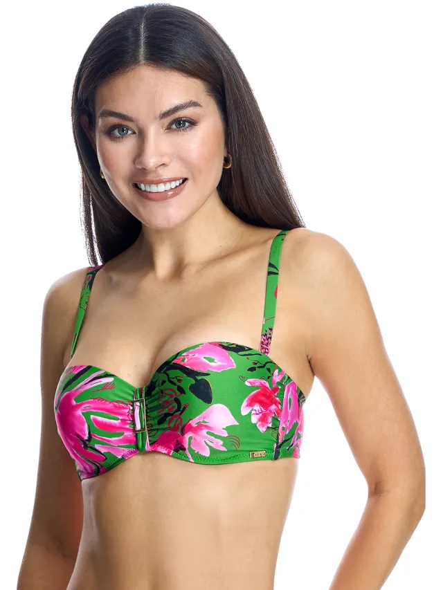 Ory W240746 bikinitop groen