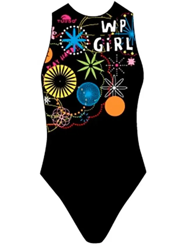 Turbo Spiro Zwemkleding Zwart 5XL Vrouw Black
