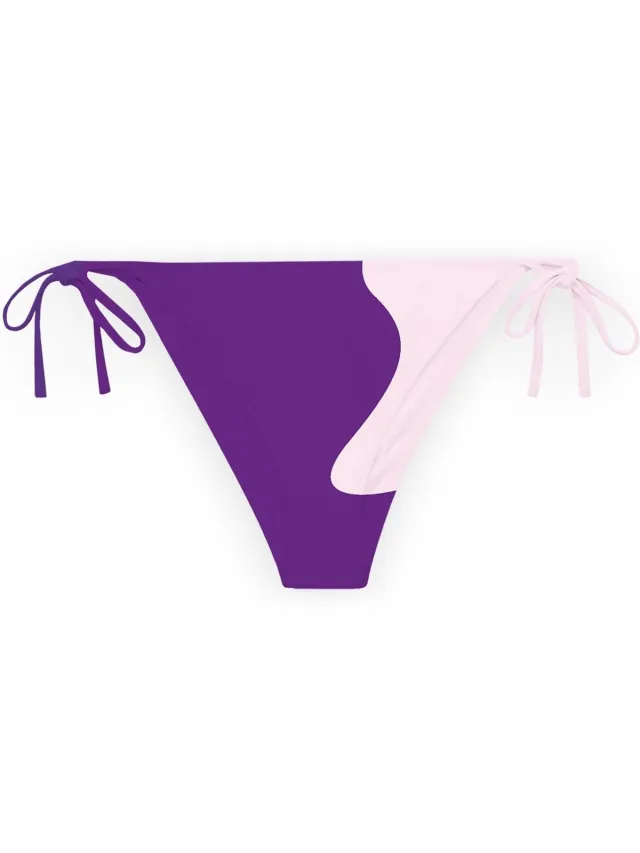 Sea'sons Official - Kleurveranderend - Triangle Bikinibroek - Paars-Roze