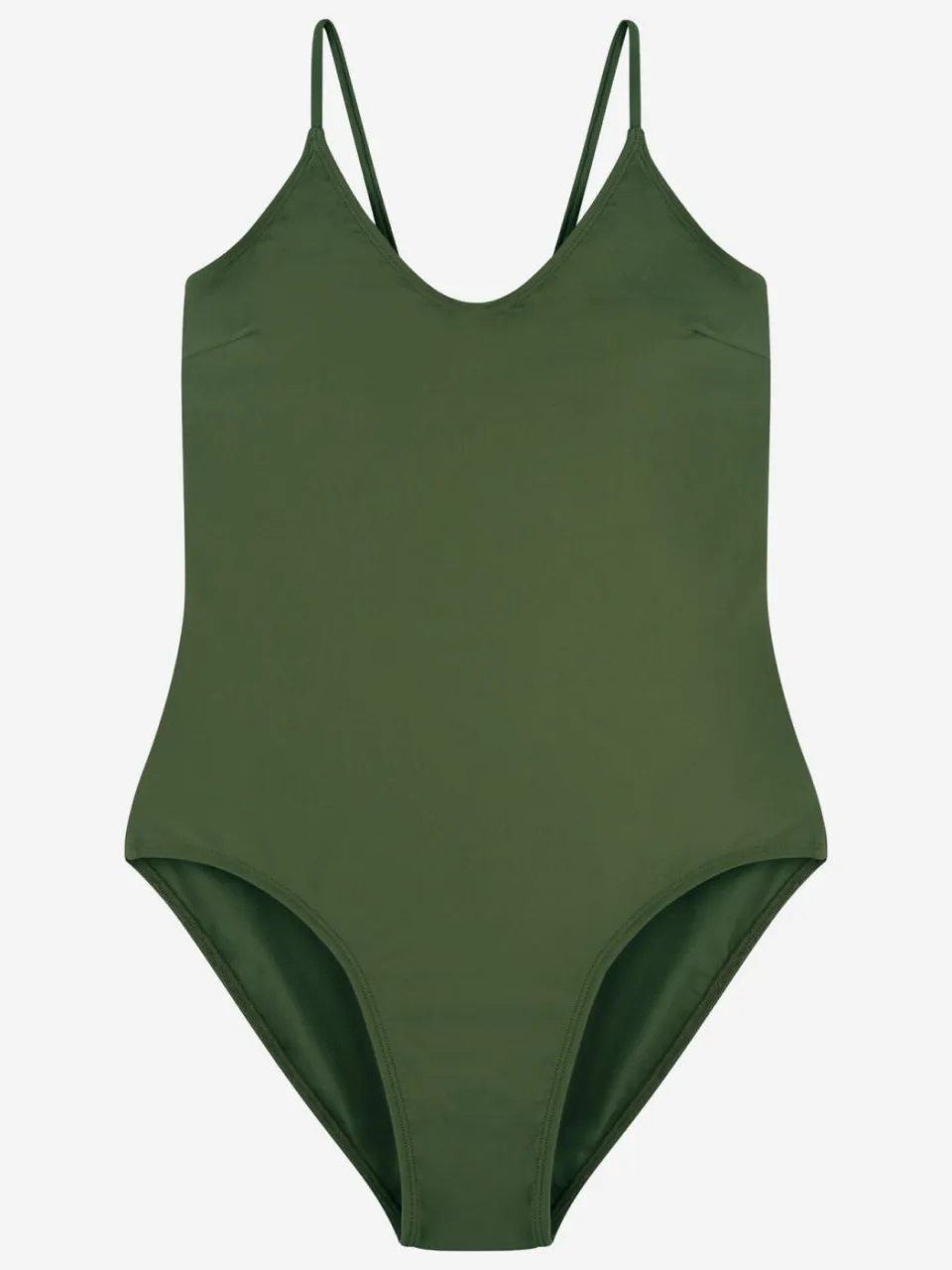 MATONA dames vegan Badpak V Neck Basilicum donkergroen, foto 2