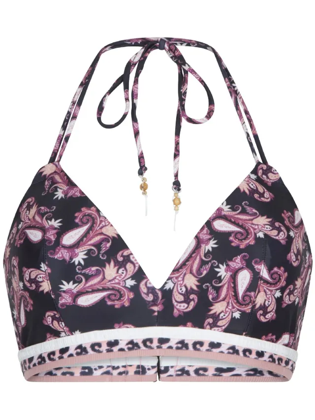 LingaDore Voorgevormde Triangel Bikini Top - 7107TB - Paisley Print