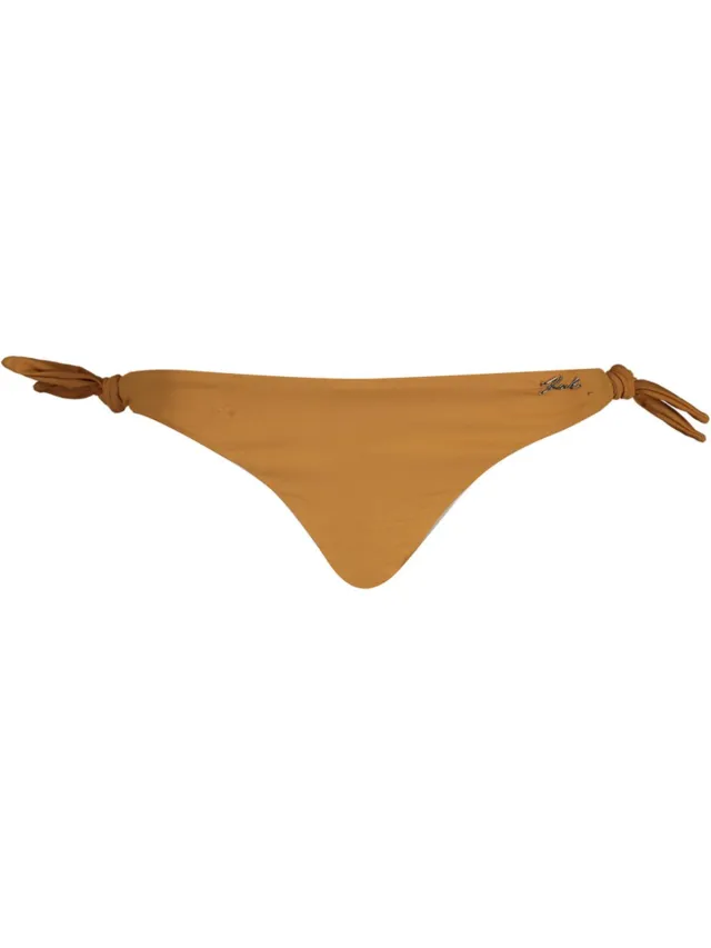 Karl Lagerfeld BEACHWEAR Elegance - Bikini slip - Voering - Kanten sluiting & Applicatie & Logo Bruin