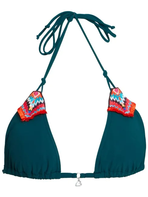 banana moon Women's Yero Totem - Bikinitop, blauw