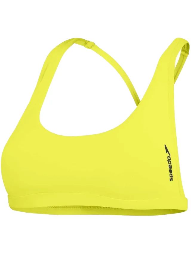 Speedo Bikinitop voor dames (normale pasvorm) (Groen)