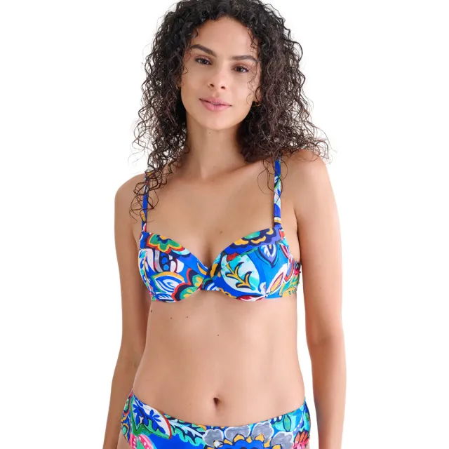 Lisca MEXICO voorgevormd bikinitopje blauw
