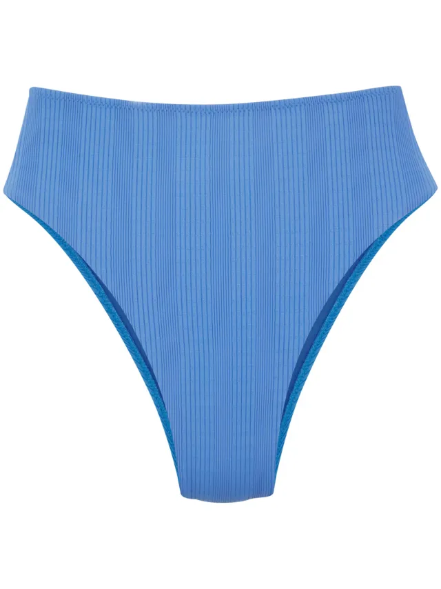 Highwaist bikinibroekje blauw, foto 2