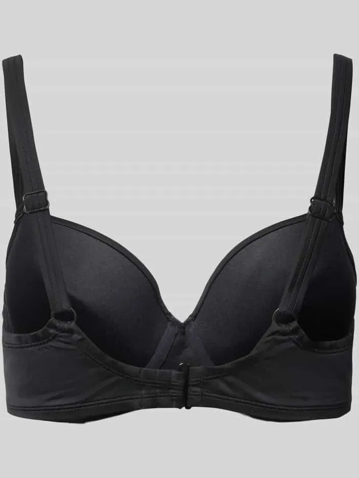 Dorina Bikinitop met voorgevormde cups, model 'AZORES' zwart, foto 2