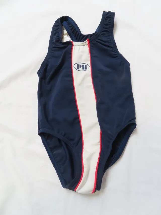 Petit Bateau Badpak - Marine - 4 jaar 102 marine , wit , rood