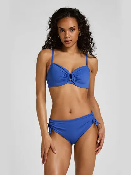 Hunkemöller Midi Bikinibroekje Luxe Blauw
