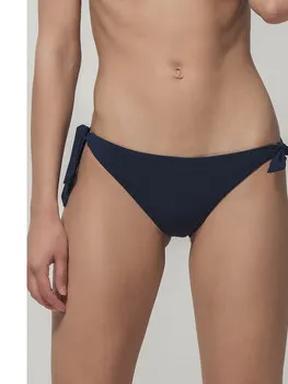 Luna Splendida Blue Sense bikinibroekje met strikjes blauw, foto 2