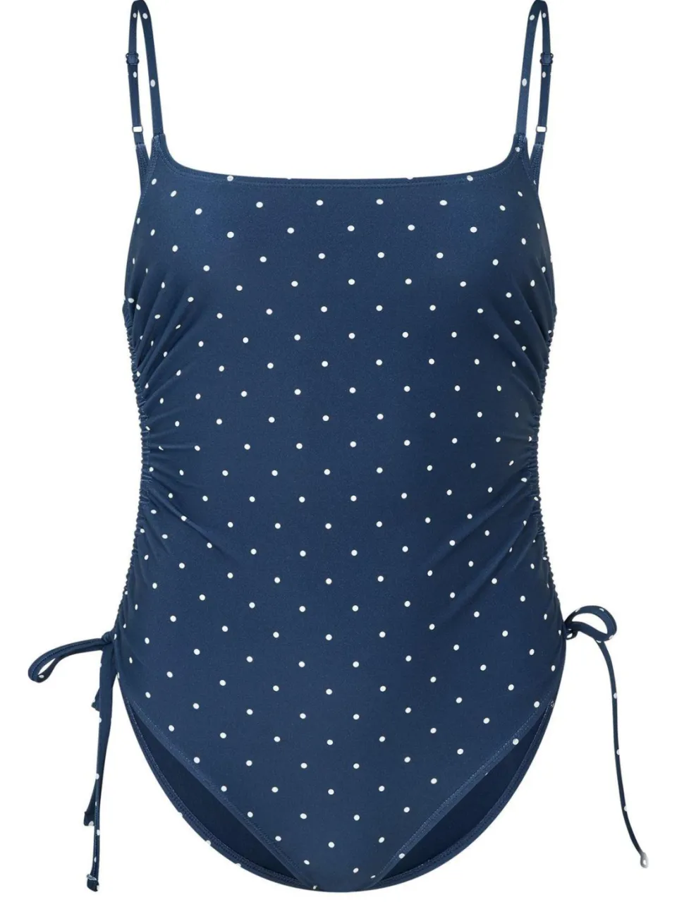 Jack Wills Eendelig zwempak met stippen voor dames (Marine), foto 2