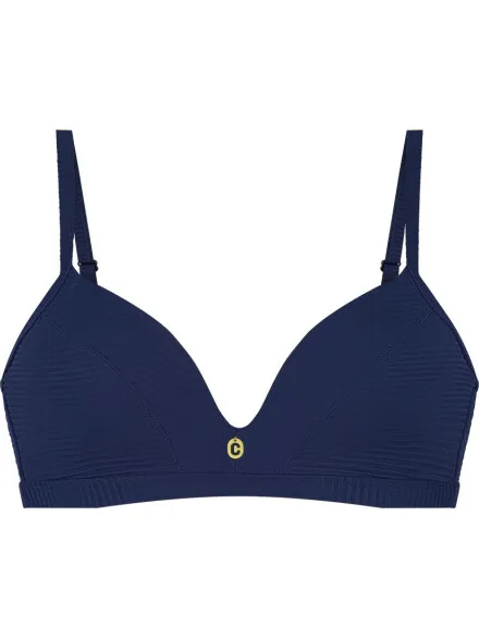 Ten Cate bikini top triangle padded wired bikini top dames Blauw