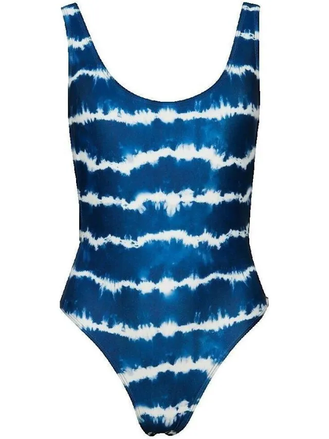 Superdry Tie Dye badpak blauw