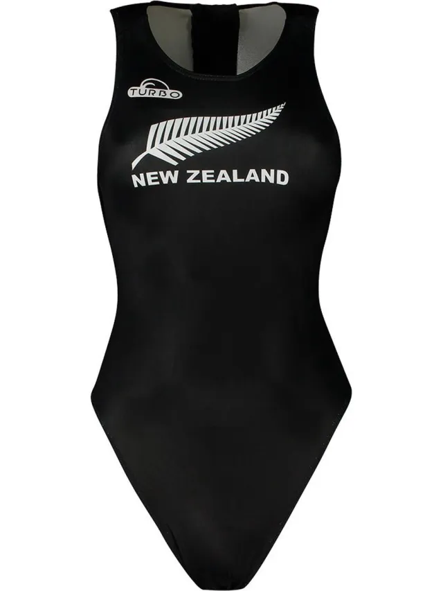 Turbo New Zealand 89132 Zwemkleding Zwart 3XL Vrouw Black