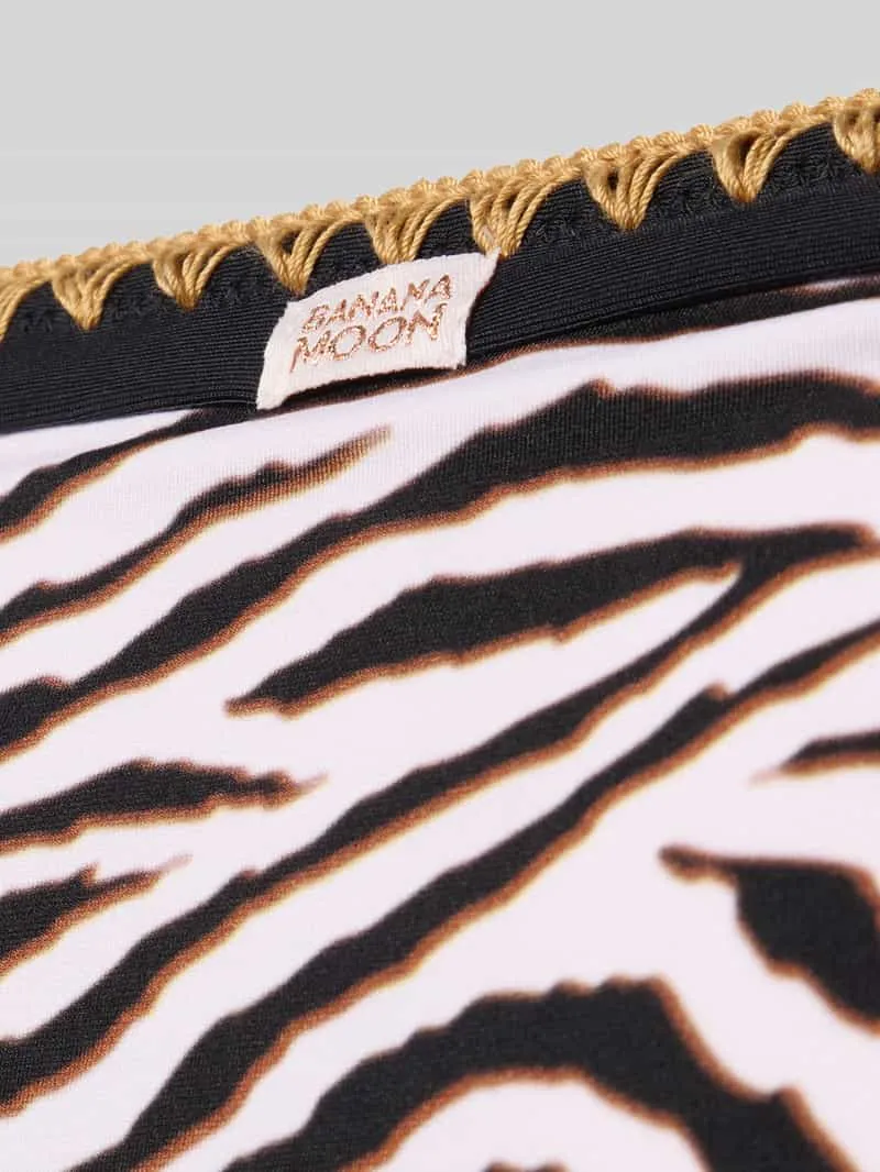 banana moon Bikinibroekje in all-over look model 'SADIA WILDJUNGLE' zwart, foto 2