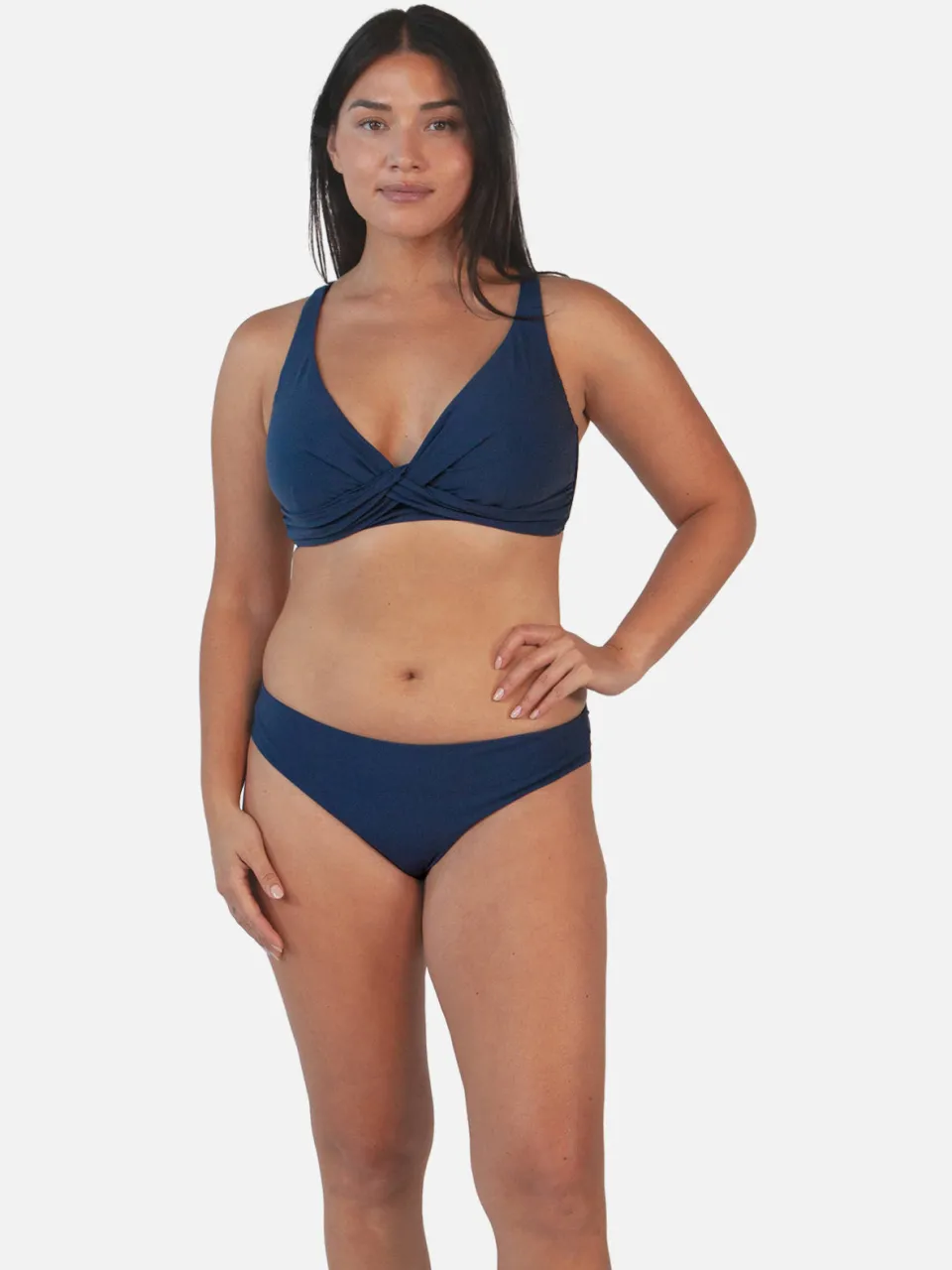 Barts Solid voorgevormde bikinitop donkerblauw, foto 3