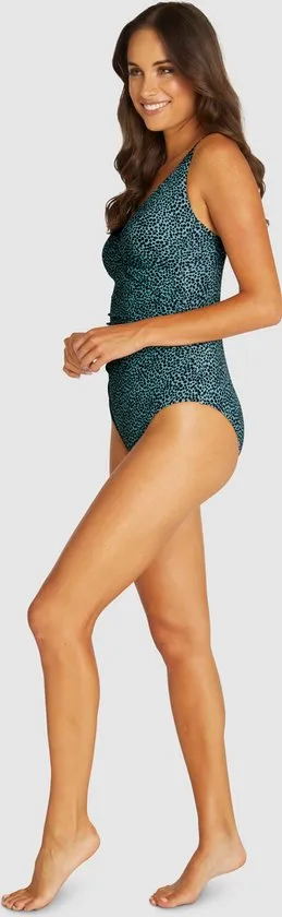 Baku Maat 36 ZAFARI D.E O.PIECE Dames Badpak Olive Groen