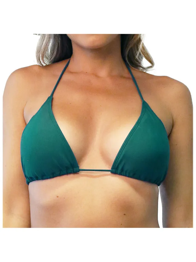 Sun Project triangel bikinitop groen