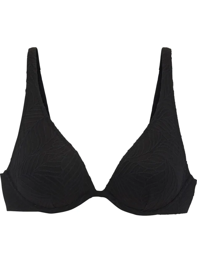 Beugelbikinitop zwart, foto 2