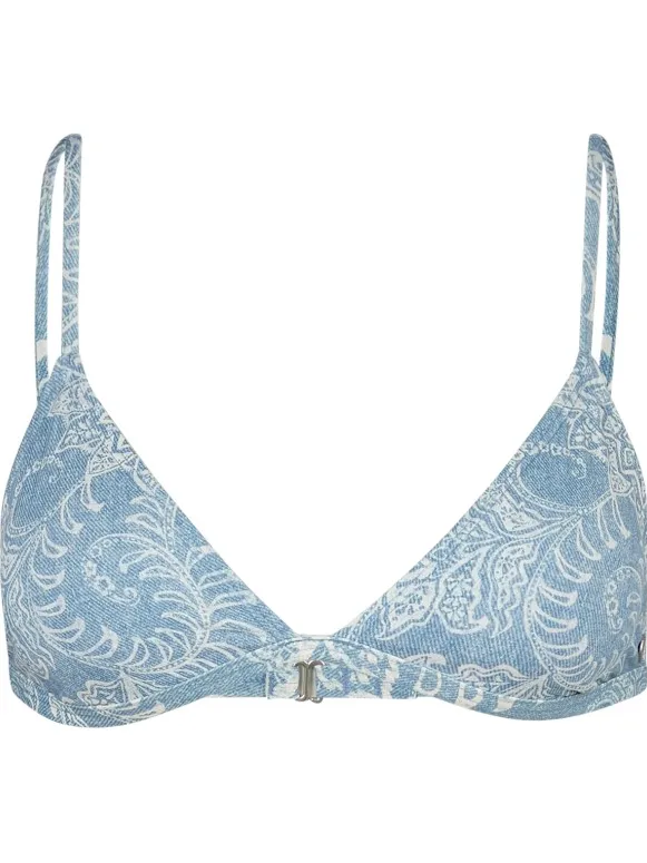Billabong Women's Trippin Tides Ceci Tri - Bikinitop, grijs