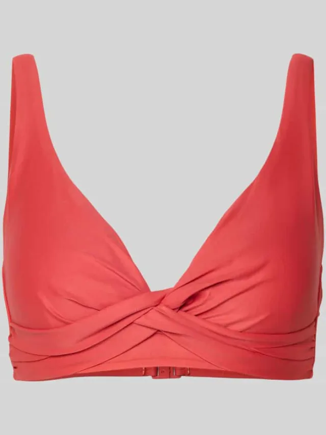 Barts Bikinitop met knoopdetail model 'KELLI' rood, foto 2