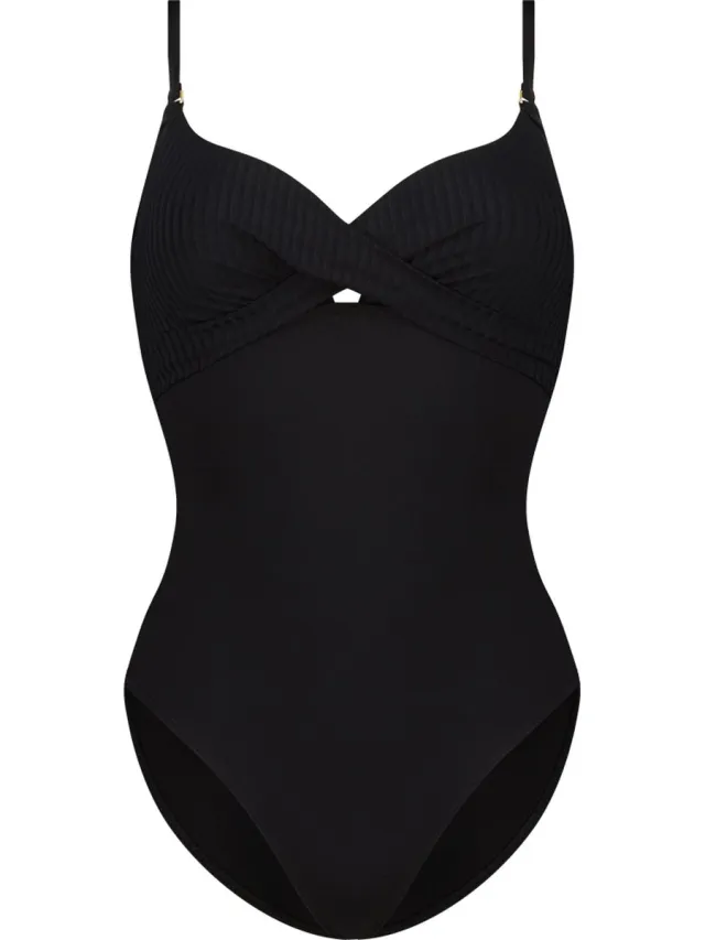 Cyell Maat 80D Caviar Dames Badpak - Zwart