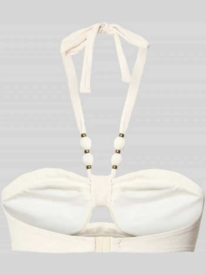 banana moon Bikinitop met sierstenen Model 'Keneto' offwhite, foto 2