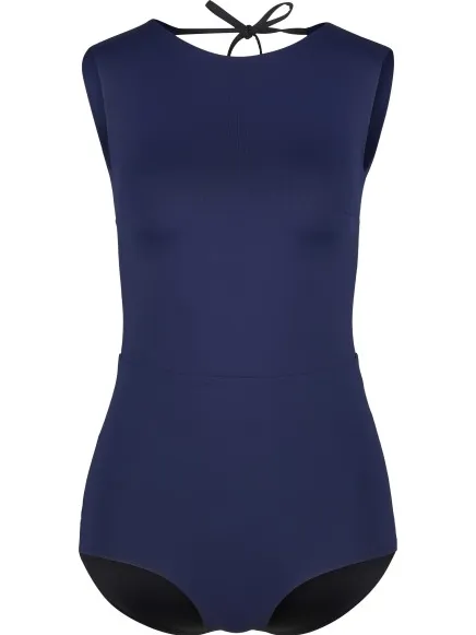 MYMARINI Outfit-Onepiece badpak blauw Blauw/Zwart