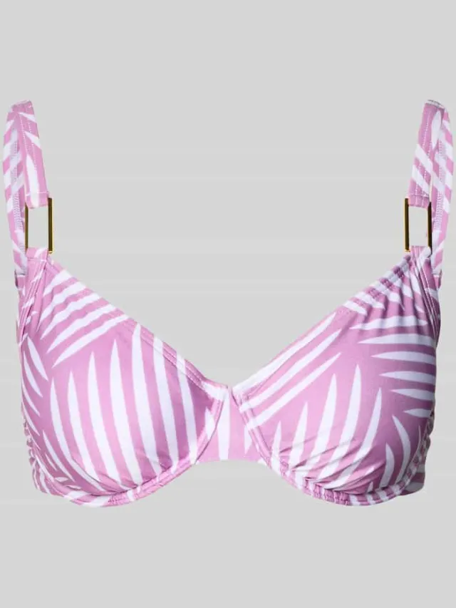 Lascana PLUS SIZE bikinitop met beugels model 'Liv' Violet