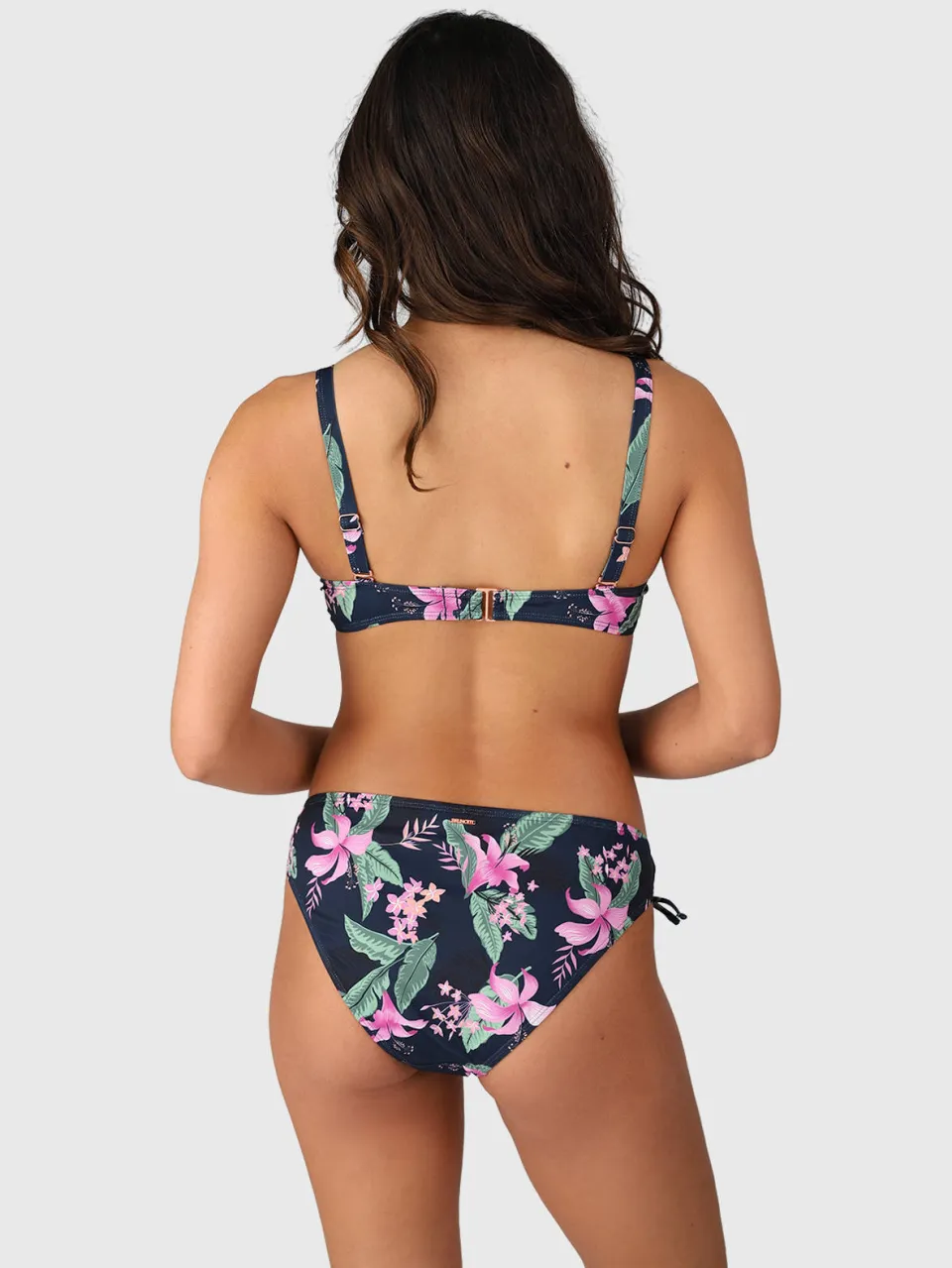Brunotti voorgevormde beugel bikinitop Stefana donkerblauw/roze, foto 5