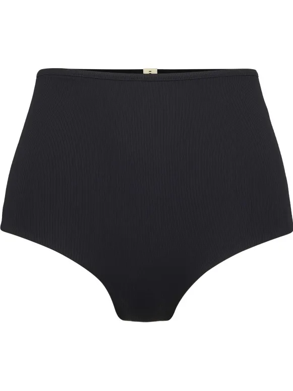 MYMARINI Women's Highwaist Shorts - Bikinibroekje, zwart