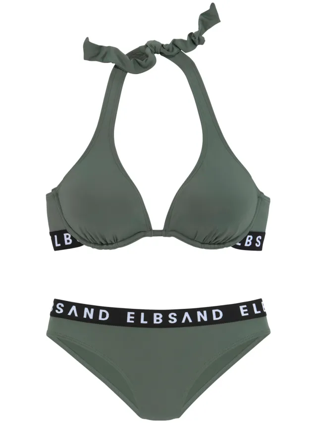 beugelbikini olijfgroen, foto 2