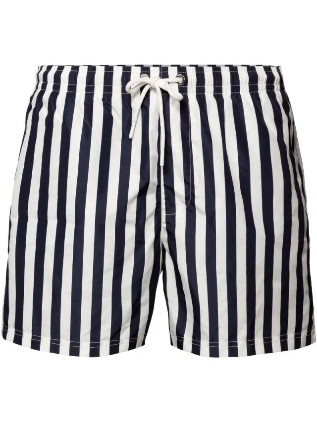 ETON Regular Fit zwembroek blauw wit gestreept blauw/wit