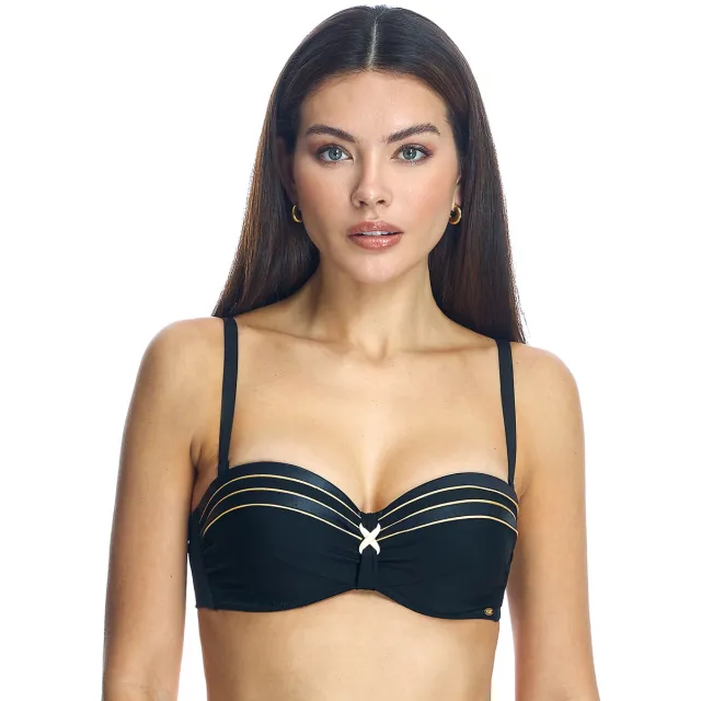 Ory W241746B bikinitop zwart Multicolour