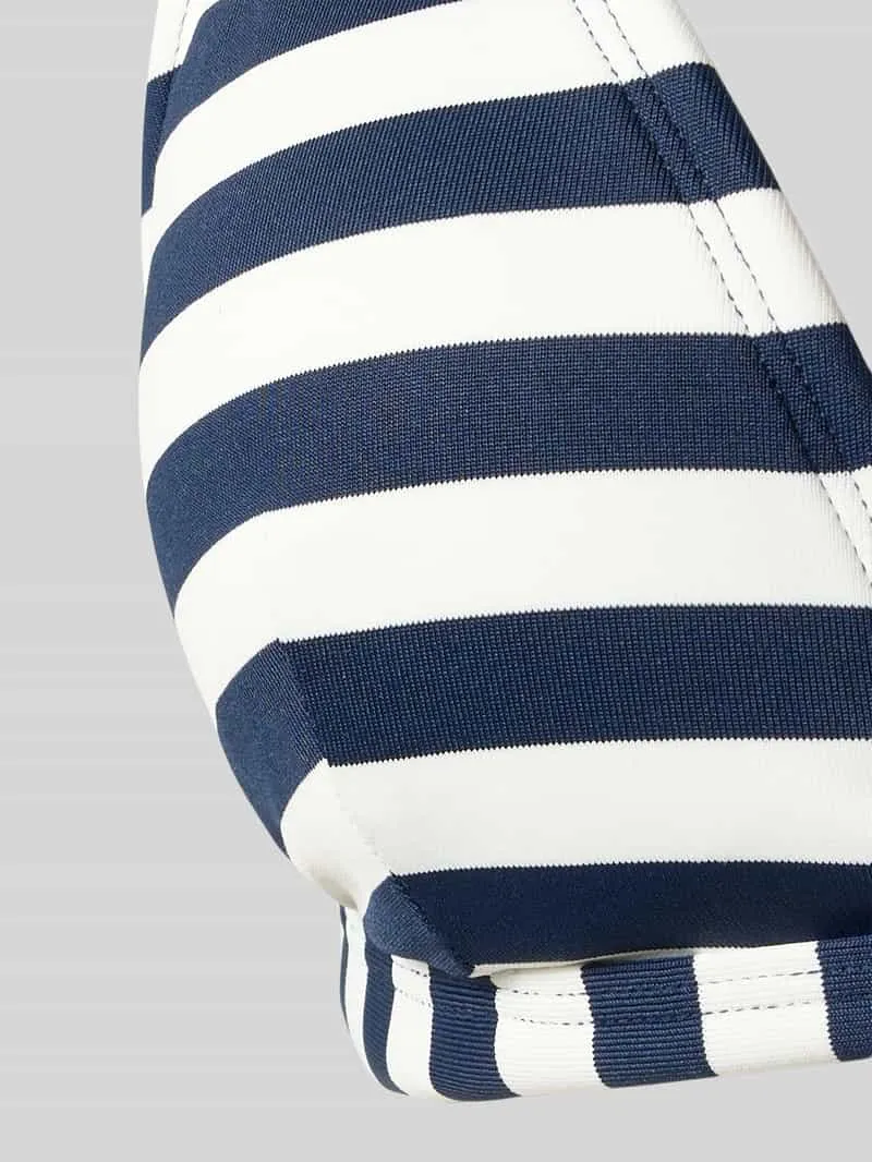 Barts Bikinitop met vetersluiting aan de achterkant model 'YADBOR' marineblauw, foto 3