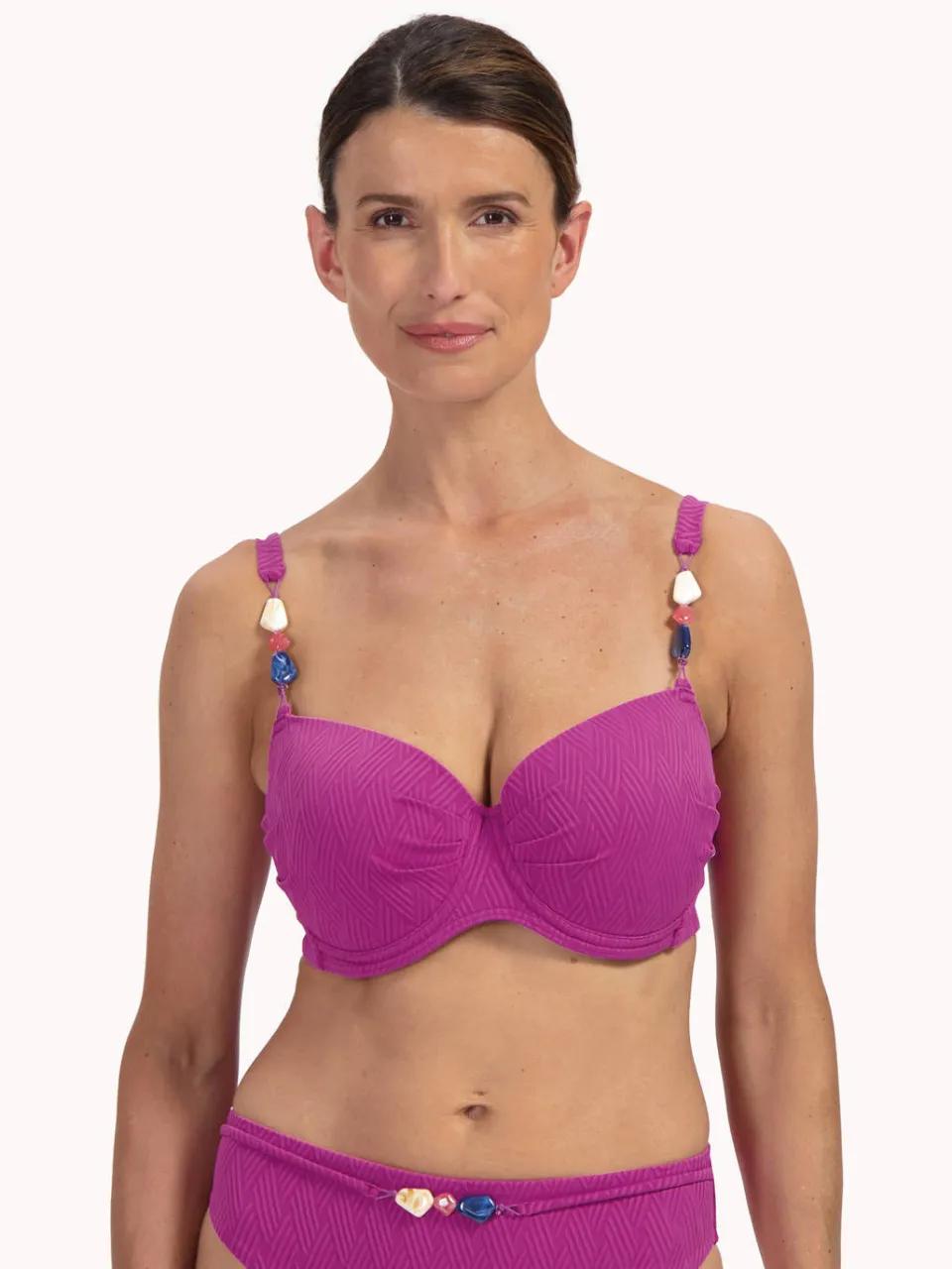 Cyell voorgevormde beugel bikinitop fuchsia