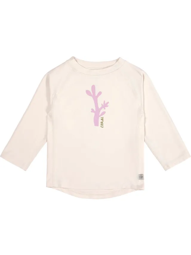 Lässig Zwemshirt Rashguard Lange Mouw Splash & Fun Corals milky, 13-18 mnd.