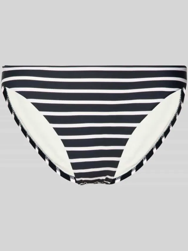 Marc O'Polo Bikinibroekje met labelapplicatie model 'ESSENTIALS BRIEF' donkerblauw