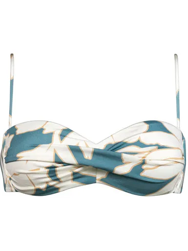 WATERCULT Women's Floral Abstract Bikini Top - Bikinitop, wit