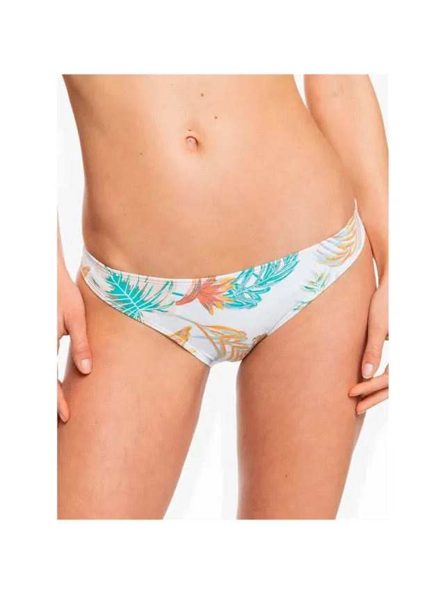 Roxy Value Line Mode Bikinibroekje Wit XS Vrouw Bright White S Lilac