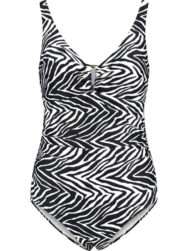 Baku Maat 40 Zimbabwe D/E ringfront badpak Vrouwen Multicolor