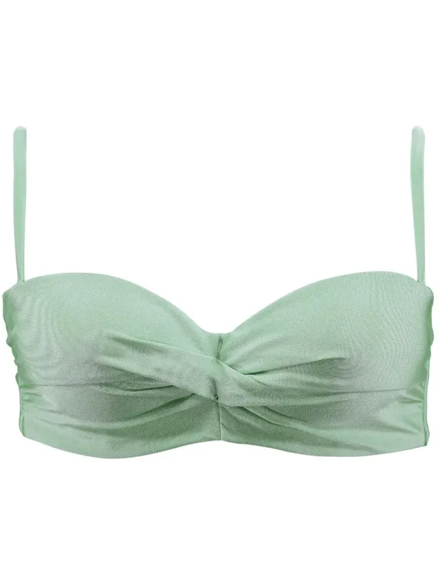 Barts Isla Bandeau Bikinitop Groen XL Vrouw Mint