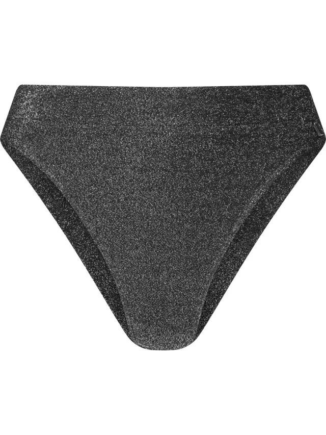 Beachlife Sea Glitter Dames Bikinibroekje - Maat 42 (XL) Zwart