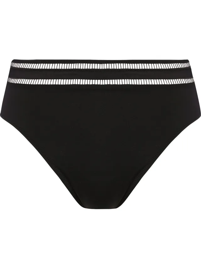 Fantasie East Hampton High Waist Brief Dames Bikinibroekje - Zwart